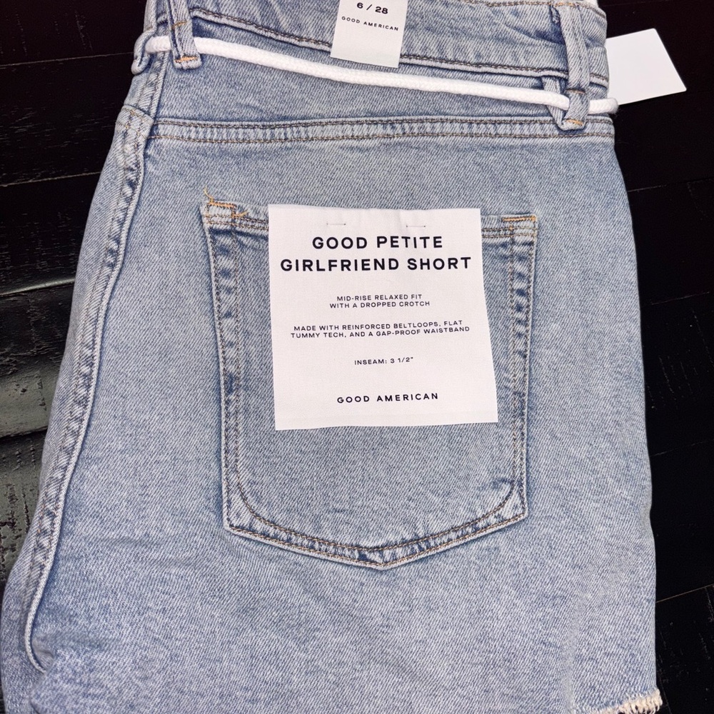 Good American Good Petite Girlfriend Short